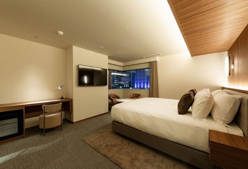 스탠다드 룸 킹사이즈 침대, The Onefive Villa Fukuoka
