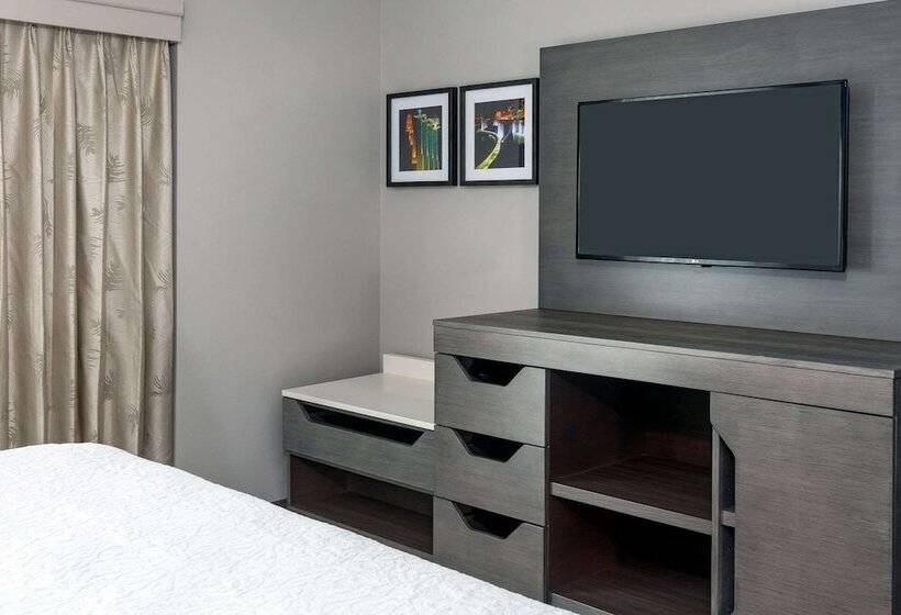 Люкс, Hampton Inn & Suites Kansas City Country Club Plaza