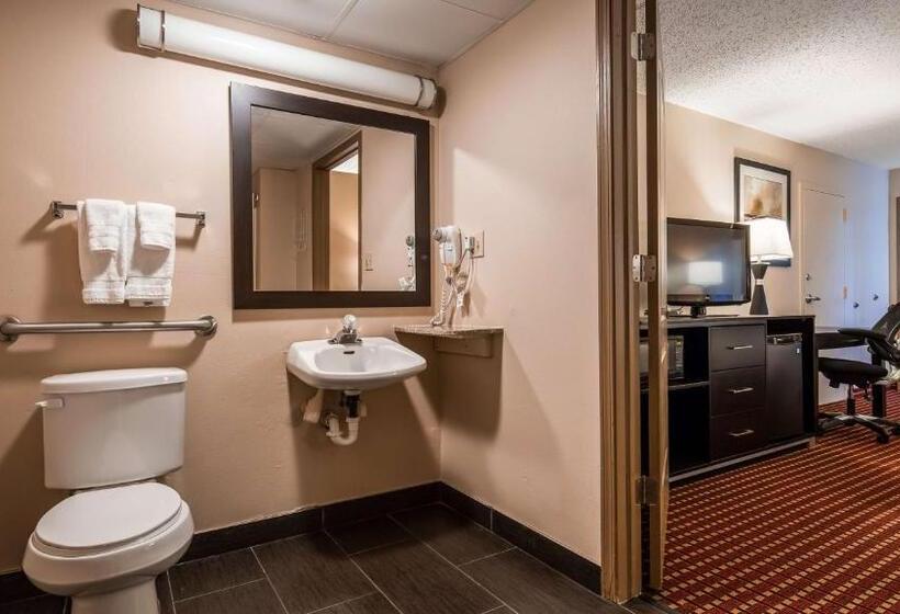 Номер Стандарт Кровать Кинг Адаптированный для Инвалидов, Best Western Van Buren Inn