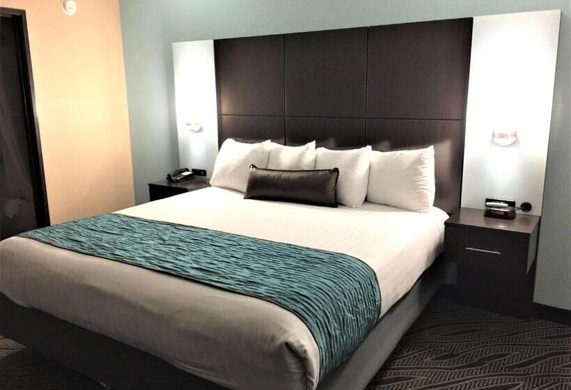 Camera Standard Letto King Accessibile ai persone con mobilità ridotta, Best Western Plus Galleria Inn & Suites