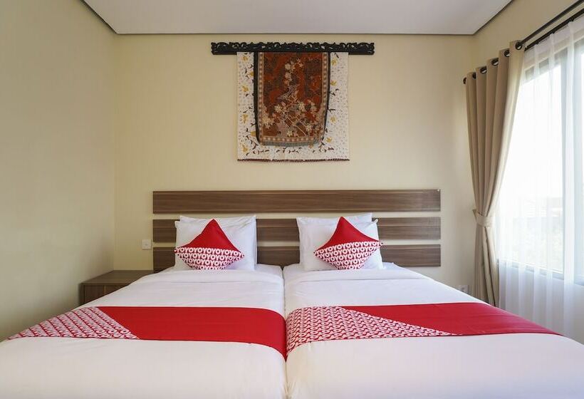 디럭스 룸, China Town Hotel Bali By Oyo Rooms