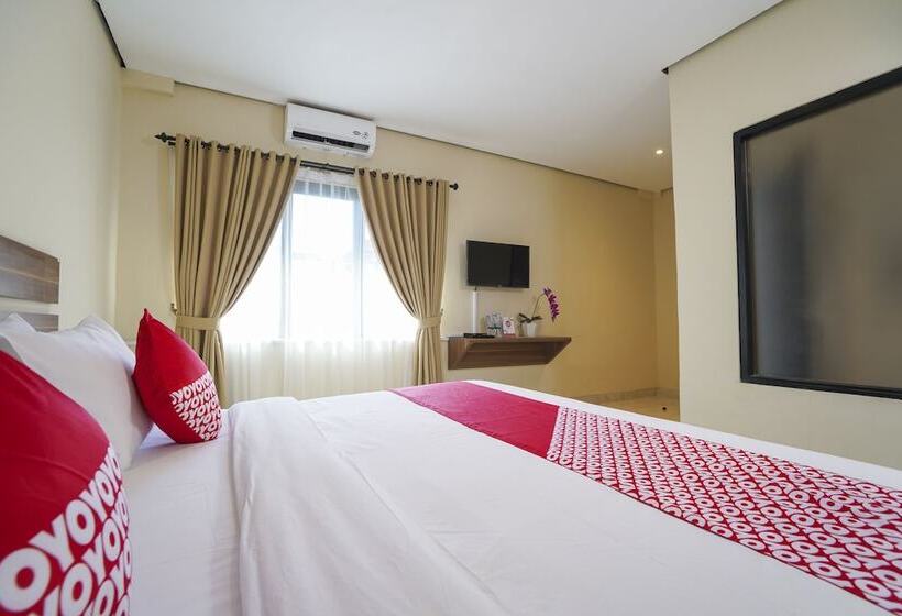 디럭스 룸, China Town Hotel Bali By Oyo Rooms