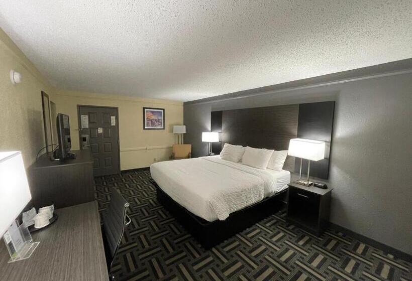 Standardzimmer King-Size Bett (behindertengerecht), La Quinta Inn By Wyndham Indianapolis Airport Lynhurst