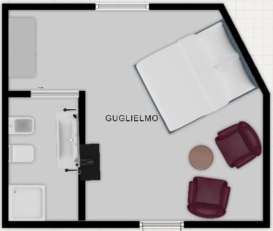 اتاق لوکس با تخت بزرگ, Antico Borgo B&b Con Spa   Adults Only