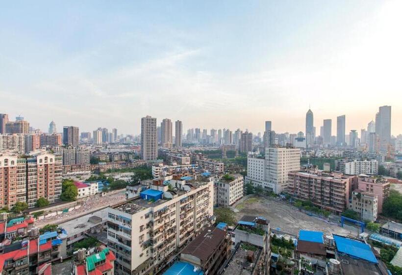 Apartamento 1 Dormitório, [roader] Wuhan Jiang An District·hong Kong Road