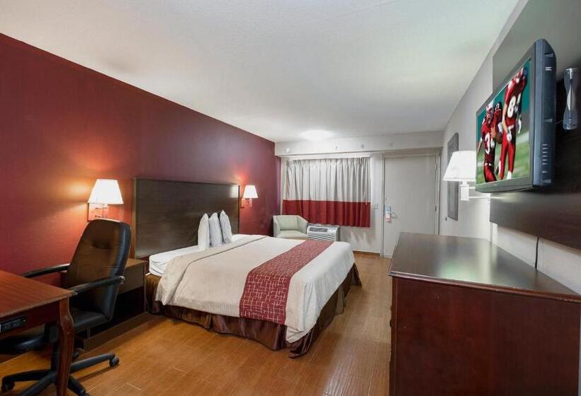 اتاق لوکس با تخت بزرگ, Red Roof Inn Jackson Downtown  Fairgrounds