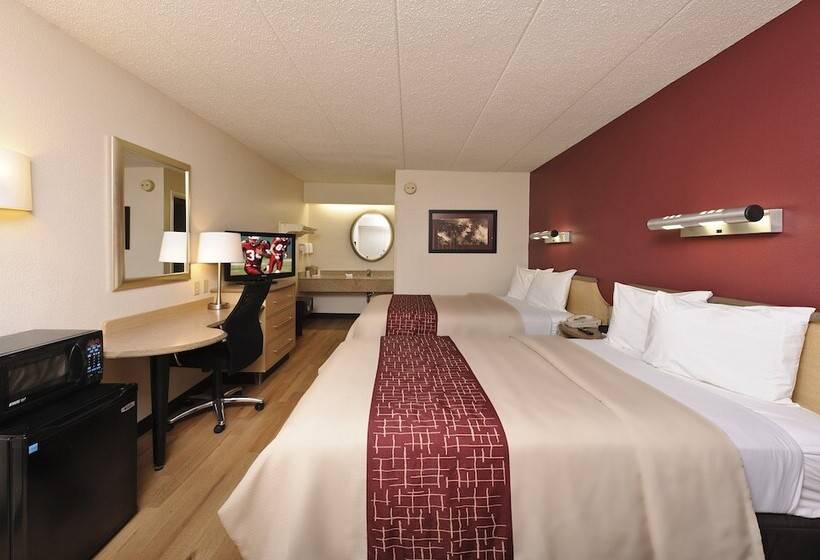 Номер Стандарт 2 Двуспальные Кровати, Red Roof Inn Lexington South
