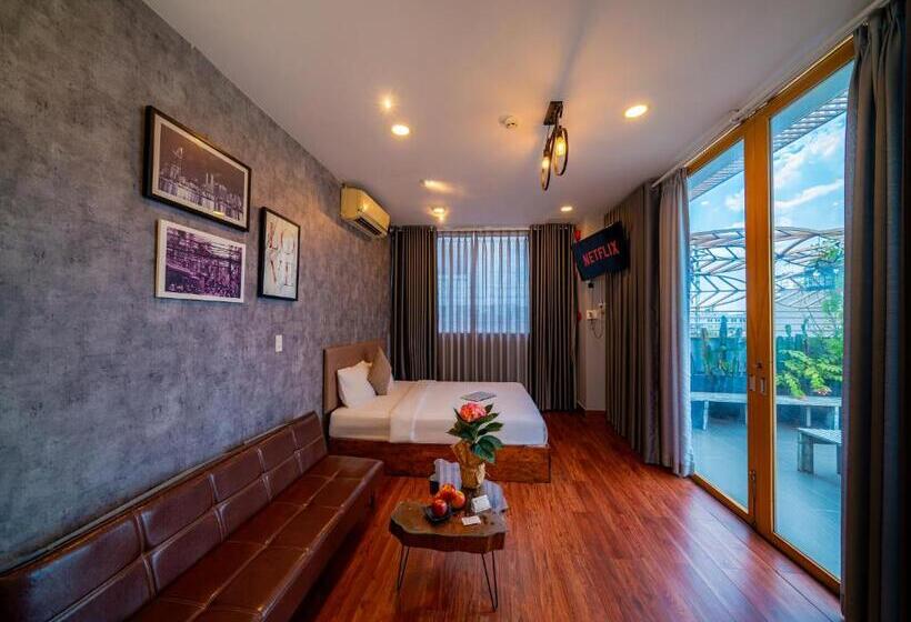 اتاق استاندارد با چشم‌انداز باغ, Cactusland Boutique