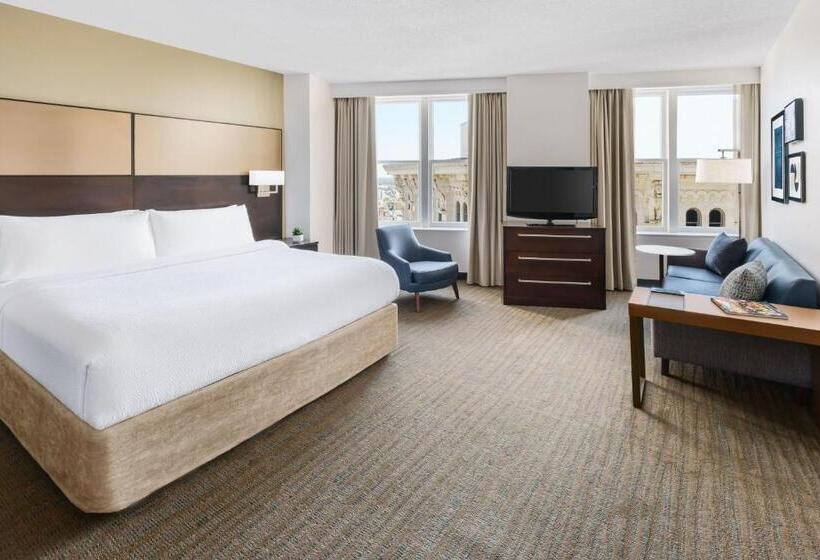 סטודיו סטנדרט, מיטה זוגית, Residence Inn Atlanta Downtown