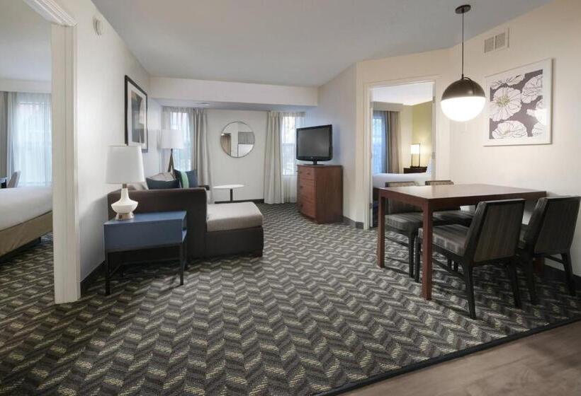סוויטת 2 חדרי שינה, Residence Inn Dallas Addison/quorum Drive