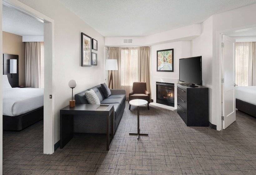 침실 2개 스위트, Sonesta Es Suites Parsippany Morris Plains