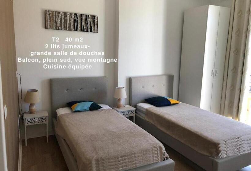 バルコニー付き１ベッドルームアパートメント, Domaine Des Anges