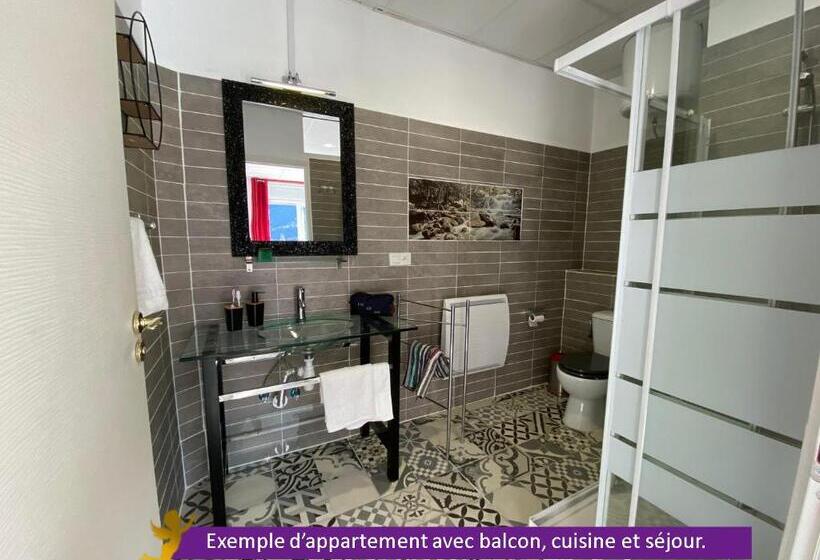 バルコニー付き１ベッドルームアパートメント, Domaine Des Anges
