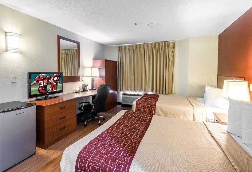 Номер Стандарт 2 Двуспальные Кровати, Greentree Inn Houston Iah Airport