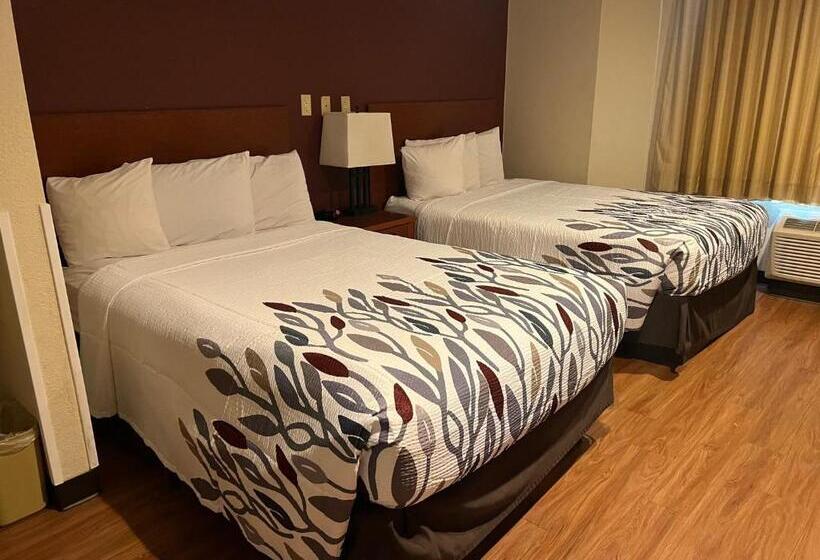 Номер Стандарт 2 Двуспальные Кровати, Greentree Inn Houston Iah Airport