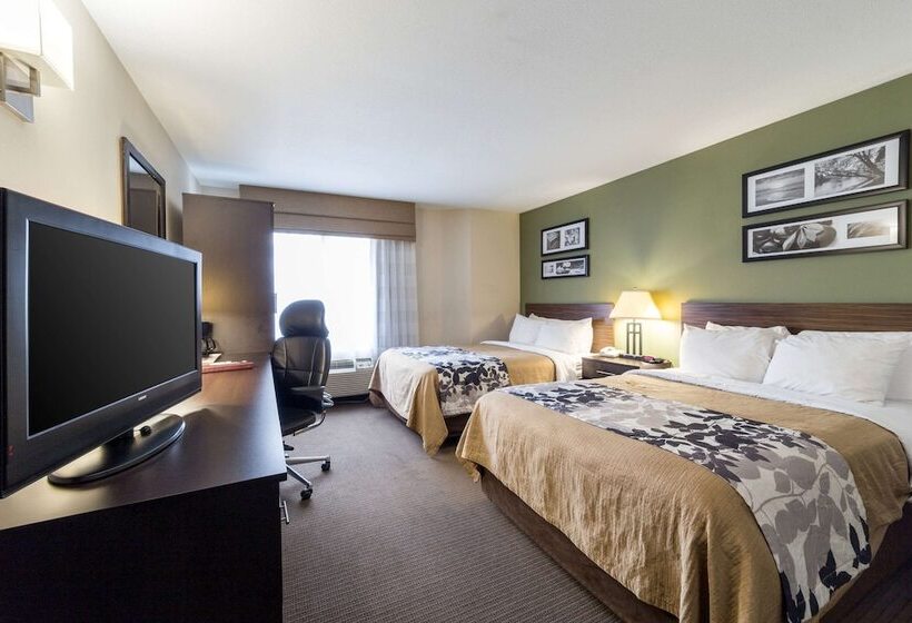 Номер Стандарт 2 Двуспальные Кровати, Sleep Inn Airport Phoenix