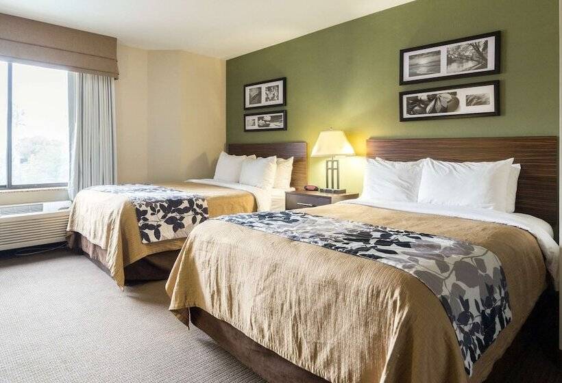 Номер Стандарт 2 Двуспальные Кровати, Sleep Inn Airport Phoenix