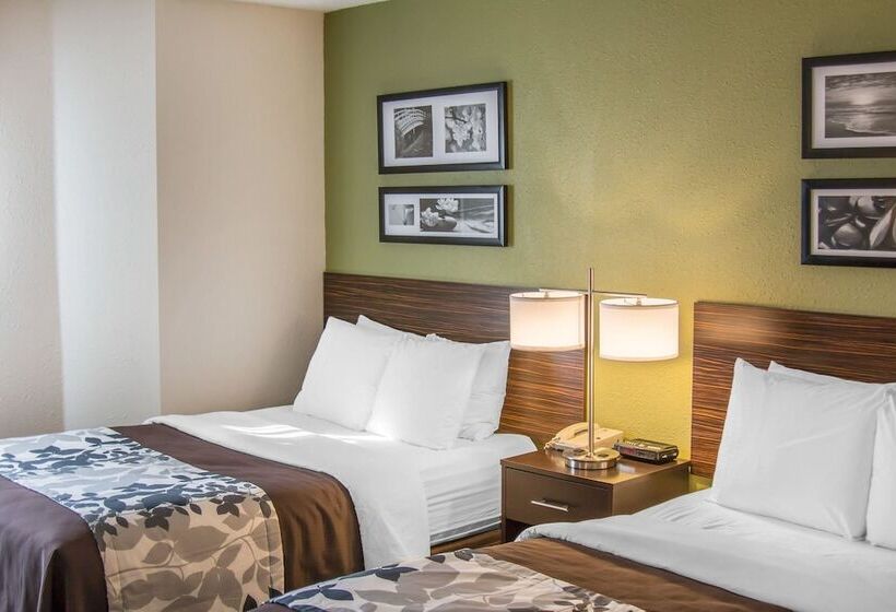 Номер Стандарт 2 Двуспальные Кровати, Sleep Inn