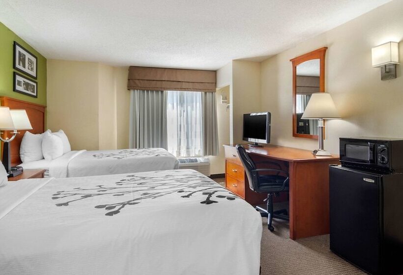 חדר סטנדרט שתי מיטות זוגיות, Sleep Inn Macon I 75