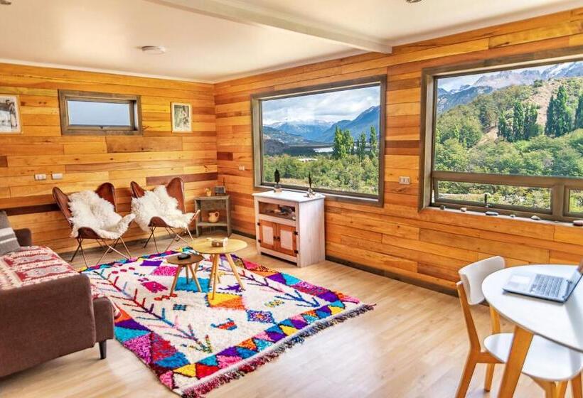 اتاق استاندارد با چشم‌انداز کوهستان, B&b Y Cabañas Cerro Castillo