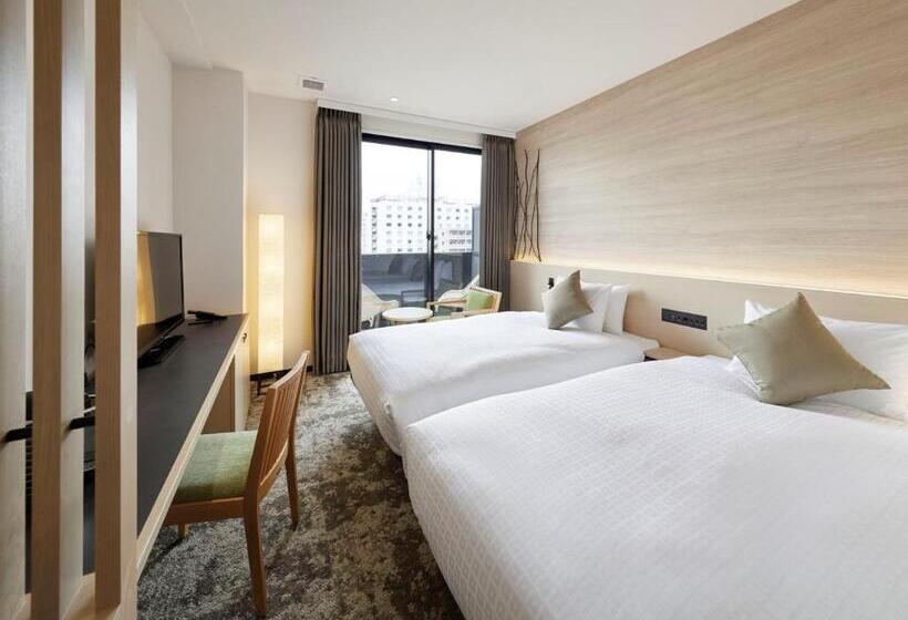 غرفة قياسية مزوَّدة بشُرفة, Royal Twin Hotel Kyoto Hachijoguchi