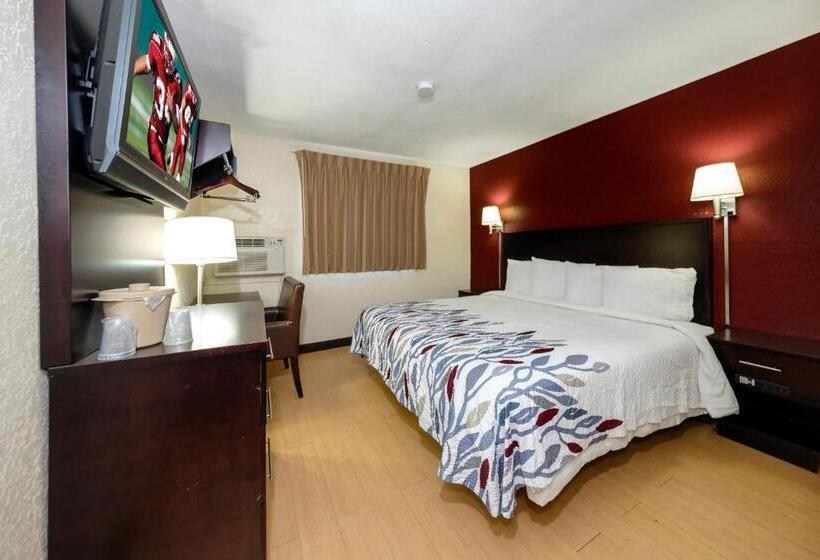 스탠다드 룸 킹사이즈 침대, Red Roof Inn Jacksonville  Cruise Port