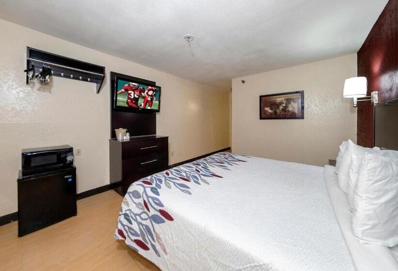 장애인을 위한 킹사이즈 침대 스탠다드 룸, Red Roof Inn Jacksonville  Cruise Port
