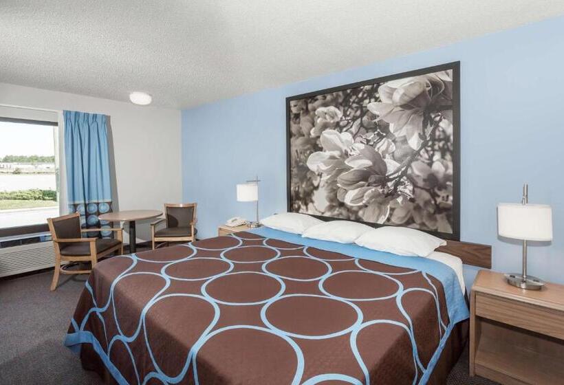 Mozgáskorlátozott Standard Szoba King Size Bed, Super 8 By Wyndham Valdosta Ga I 75