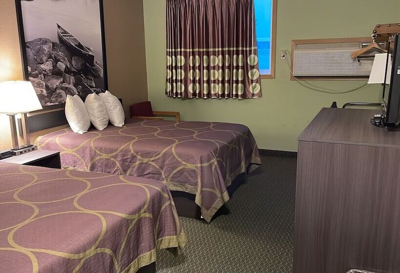 Номер Стандарт 2 Двуспальные Кровати, Super 8 By Wyndham Worthington Minnesota
