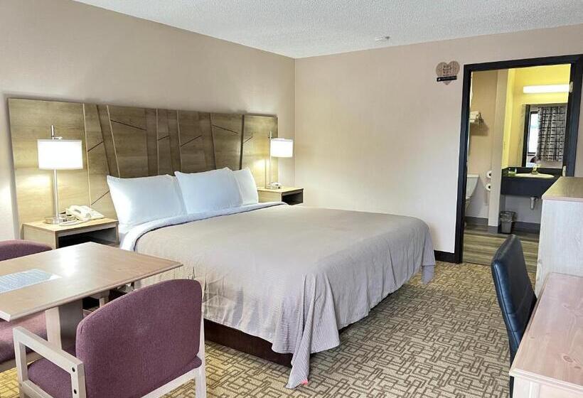 带大床的标准间, Viking Arms Inn  Ludington