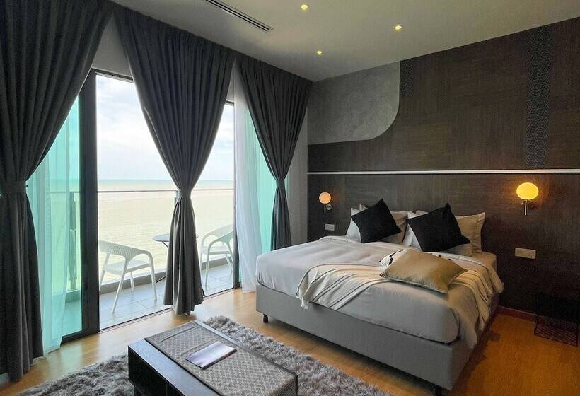 디럭스 룸 바다 전망, Swiss Belhotel Kuantan