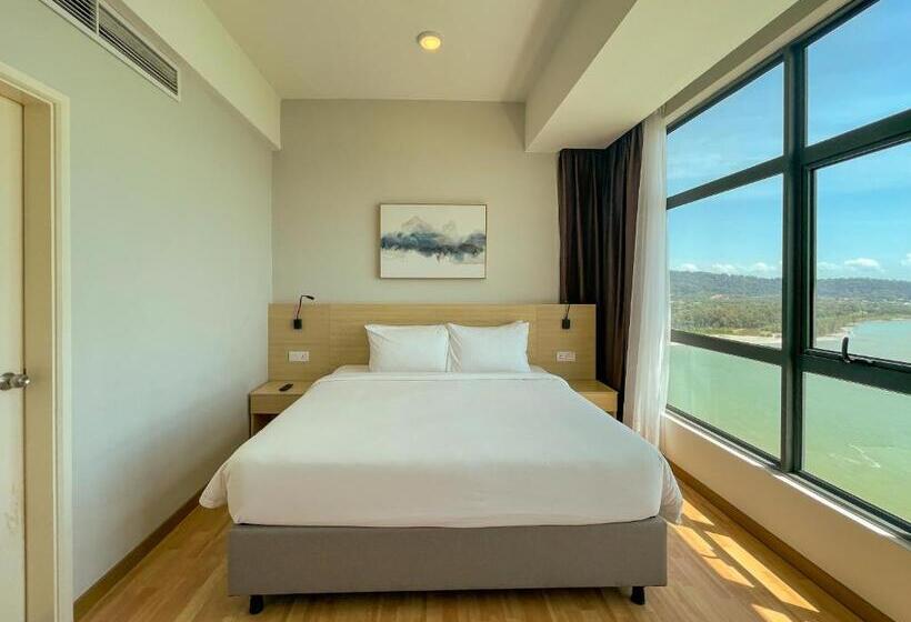 패밀리 룸 바다 전망, Swiss Belhotel Kuantan