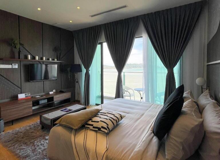 디럭스 룸 바다 전망, Swiss Belhotel Kuantan