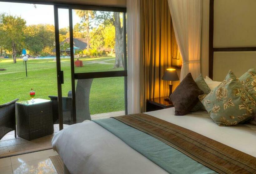 اتاق استاندارد با چشم‌انداز رودخانه, Azambezi River Lodge