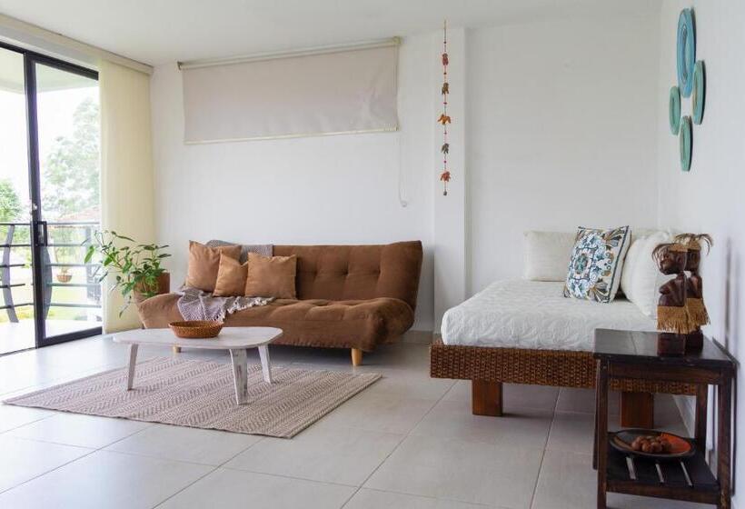 Apartamento 1 Dormitório Vista Piscina, Finca Hotel Casa Nostra, Villa Mariana