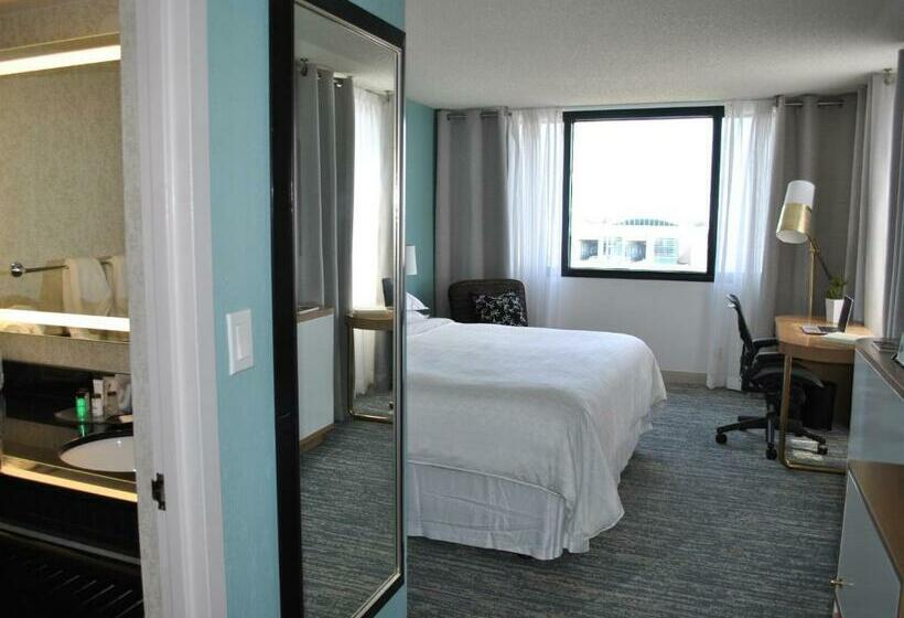带大床的标准间, Sheraton Miami Airport Hotel And Executive Meeting Center
