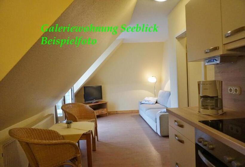 Апартаменты Дюплекс 1 Спальня, Parkhotel Seeblick