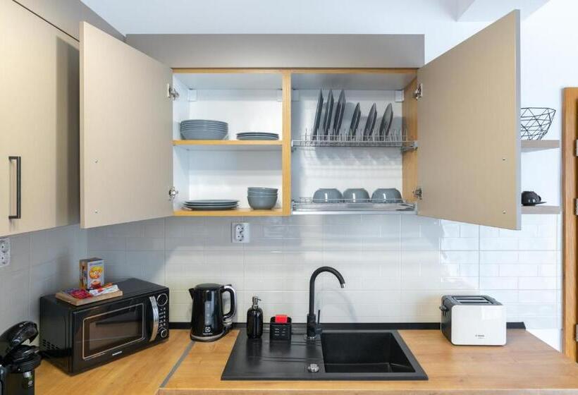 １ベッドルームペントハウスアパート, Tci Apartments