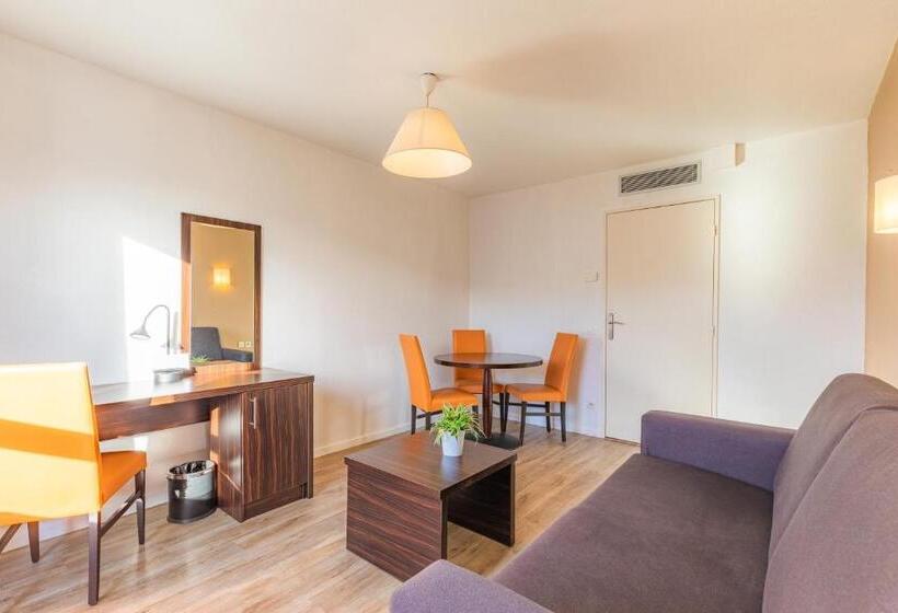 Апартаменты 1 Спальня, Appart City Classic Genève  Gaillard