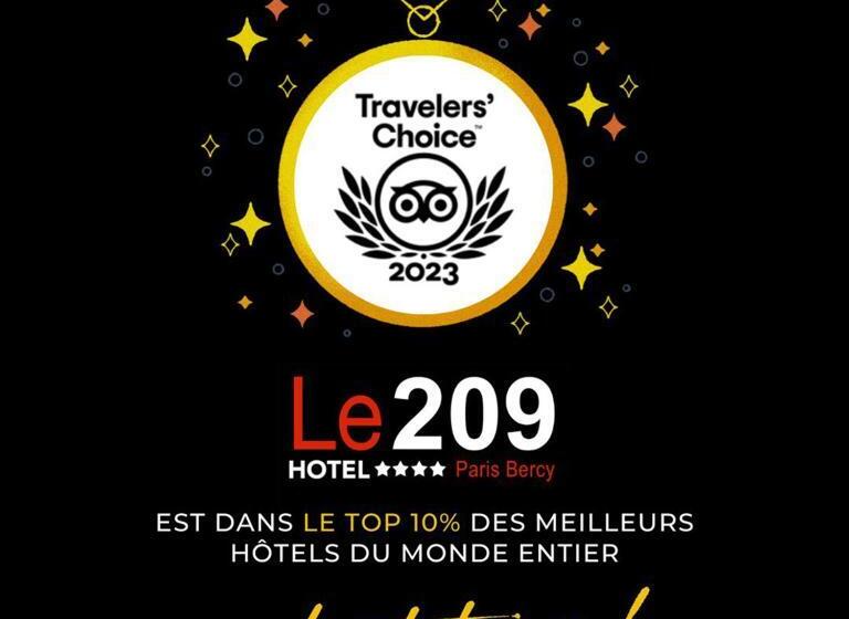 スタンダードルーム, Hôtel Le 209 Paris Bercy