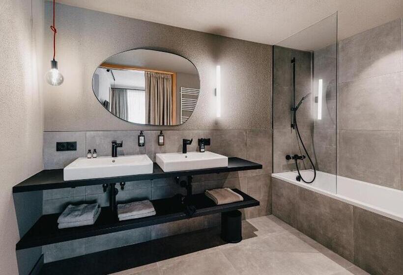 آپارتمان 1 خوابه با تراس, Das Bleibt Alpine Suites