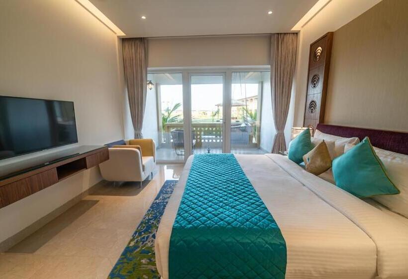 اتاق استاندارد با تخت بزرگ برای معلولان, Hawthorn Suites By Wyndham Dwarka