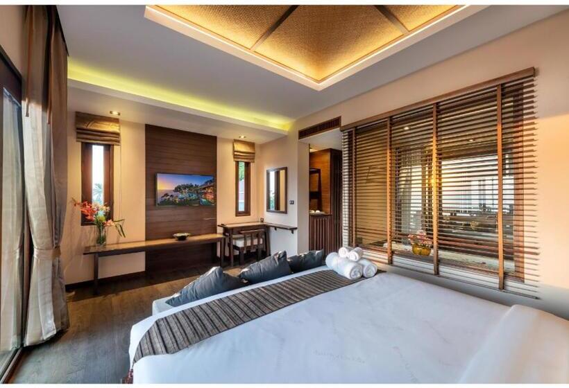 Quarto Deluxe Vista Mar, Nirvana Beach Resort, Koh Lanta Sha Extra Plus