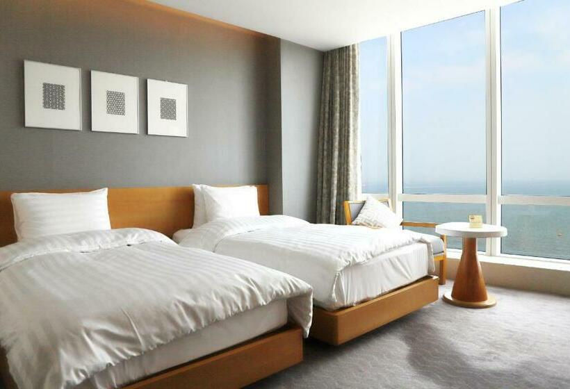 수피리어 룸 바다 전망, Sono Calm Yeosu