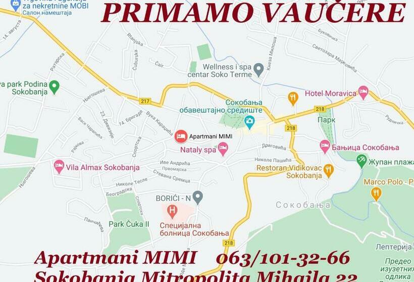آپارتمان 1 خوابه, Apartmani Mimi