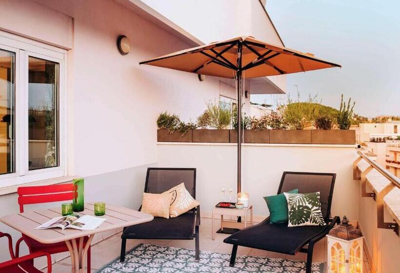 اتاق لوکس با وان آب گرم, Mercure Roma Corso Trieste