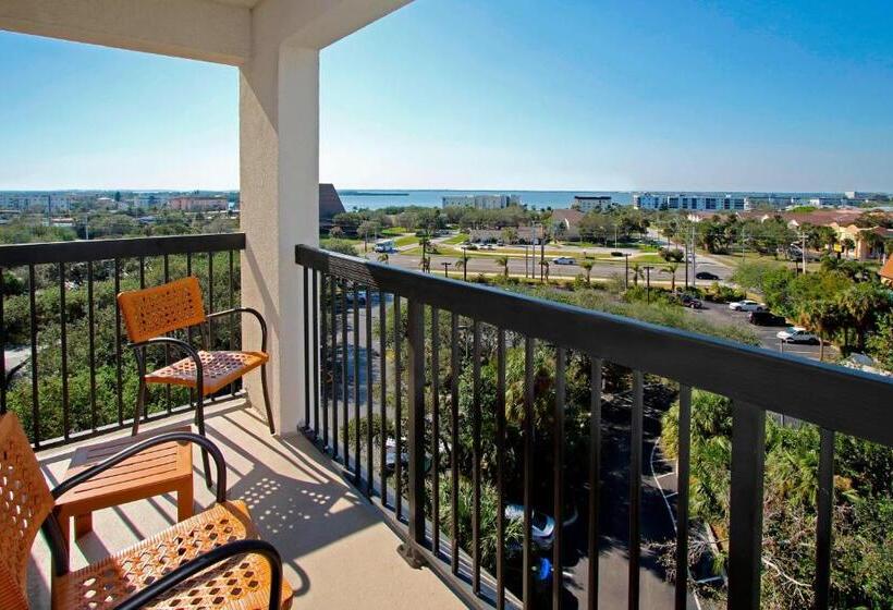 חדר סטנדרט עם מיטת קינג, Courtyard By Marriott Cocoa Beach Cape Canaveral