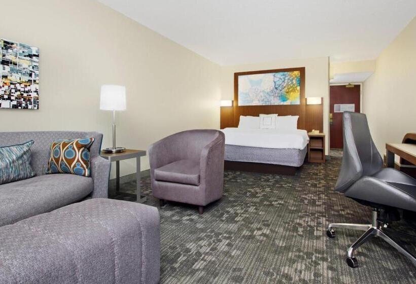חדר סטנדרט עם מיטת קינג, Courtyard By Marriott Cocoa Beach Cape Canaveral