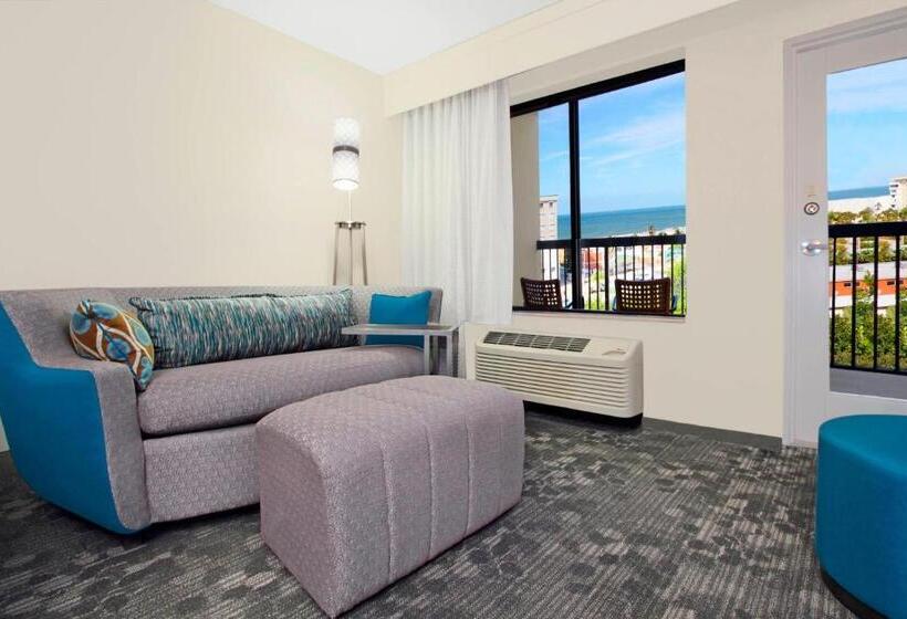 חדר דחוקס עם מיטת קינג, Courtyard By Marriott Cocoa Beach Cape Canaveral