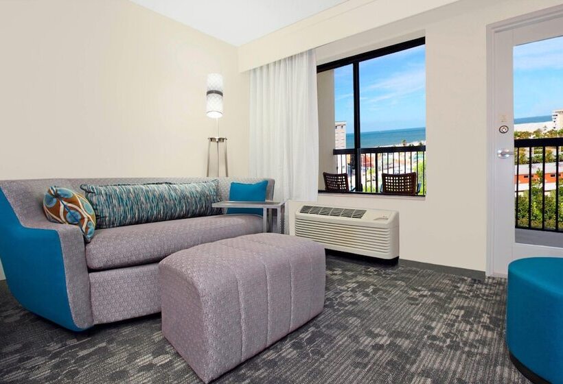 חדר סטנדרט עם מרפסת, Courtyard By Marriott Cocoa Beach Cape Canaveral